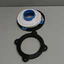 NEEXAN Toilet Flange Repair Kit  Toilet Wax Ring Replacement Kit with Elastic Wax Ring, Rubber Toilet Gasket Seal Kit with Nuts, Washers & Bolt Caps (Blue)