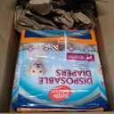 Simple Solution Disposable Dog Diapers, Female Dog Diapers, Puppy Potty Training, Incontinence and Heat Cycle Protection, Large Diapers for Dogs, 18-27 Inch Waist, 30 Count