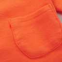 CuteOn Kids Toddler Boys T Shirts Long Sleeve Cotton 3-12Years (Orange)