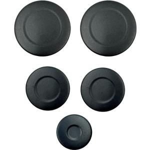 Eosorssa W10832694 Gas Range Stove Surface Burner Caps Fit for Whirlpool Stove Cooktop Replacement W10597133 AP5988633 PS11727796 4363154 5pcs