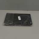 zoocatia Small Wood Tray Pedestal Stand Farmhouse Bathroom Decor Decorative Wooden Riser Kitchen Soap Dish Holder for Vanity, Counter, Sink, Black (8.7" x 3.6" x 1.6")