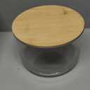 155oz Large Trifle Bowl with Lid, Modern Design Clear Glass for Salads, Dessert, Fruit, and Party Displays, 2025 Thickened Version