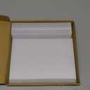 Vowcarol Acrylic Sign Holder 8.5x5.5 Inch - 4 Pack, Horizontal T Shape, Double-Sided Desktop Display Stands Menu Holder