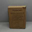 MUXHOMO 7 Pieces Queen Comforter Set, Seersucker Bed in a Bag Queen Size, All Season Luxury Bedding Set with Comforter, Flat Sheet, Fitted Sheet, Pillowcases & Shams, Ivory (Queen (88"x88"))