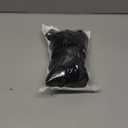 Iioscre Medium Crossbody Crescent Bag for Women Men, 2 Zippers Crossbody Hobo Bag with Adjustable Strap & Inner Pockets. (Black-001)