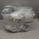 Rubbermaid Brilliance BPA-Free Food Storage Containers with Lids Airtight Kitchen and Pantry Organization Set Includes 3 Containers and Scoops Clear 16 cups