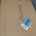 30 x 24 Inches Extra Large Rectangle Teak Wood Ottoman Tray with Handles, Serve Tea, Coffee Classic 2.5 Feet Wooden Decorative Serving Tray