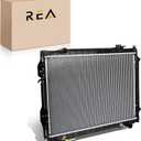 18-11/16 inch Engine Coolant Radiator Assembly Compatible with Toyota Tacoma 1995 1996 1997 1998 1999 2000 2001 2002 2003 2004, 2.4L 2.7L 3.4L, Manual Transmission, 18-11/16" Height, Not for 4WD