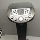 Starion KS829-B Bluetooth Karaoke Machine l Pedestal Design w/Light Show l 4 Built-in Speakers & 2 Tweeters l Two USB for Bluetooth / MP3 Record & Playback l Disco Ball Effect l Two Microphones