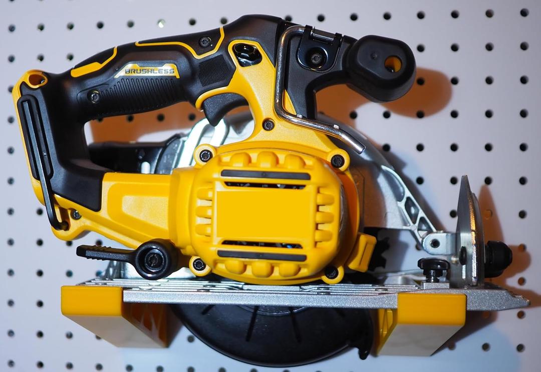 Pegboard Mount Made for Dewalt Circular Saw