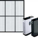 Replacement HE/4FKPET Filter (1‑Pack) – H13 True + Activated Carbon for 4‑Fan ARPF Models (HE/400/HE401/HE/402/HE/405)