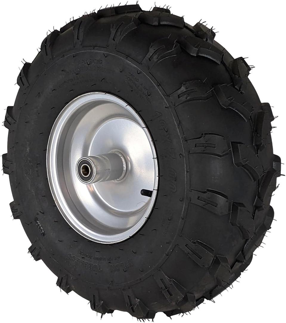 RedCap 19x7.00-8 Front Tire & Wheel Rim Assembly Pre-mounted for Coleman CT200U BT200X CT200UEX 196cc Hisun 200-3 200-7 Axis M200 Mini Bike with 6202RS Bearings