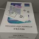 Secura 17Oz Automatic Liquid Soap Dispenser, Touchless Battery Operated Hand Soap Dispenser with Adjustable Soap Dispensing Volume Control Dial (500ml, Silver)