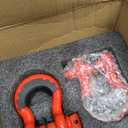 Front Tow Hook Shackle Mount Kit Compatible with Ford F150 2009-2024 with 3/4inch D Ring Shackles, Demon Hook Bracket Replacement