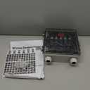 5 Gang Rocker Switch Box, Waterproof Pre-Wired Switch Panel with Circuit Breakers, USB PD Charger, Cigarette Lighter & Voltage Display for 12V Marine ATV UTV Truck RV