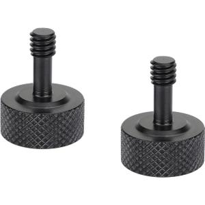 CAMVATE 1/4"-20 Thread Thumb Screw Cup Head for DSLR Camera Cage Kit Accessories (A Packet of 2 Pieces) - 3060