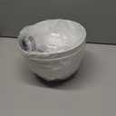 summer flower 2 Pack Self Watering Hanging Planters 9.9 Inch Hanging Baskets Plant Pots for Indoor Outdoor Halloween Hanging Plant Holder for Garden Porch Ceiling -White, Plant Not Included