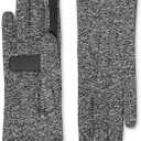 isotoner Women's Spandex Cold Weather Stretch Gloves With Warm Fleece Lining