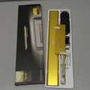 EZVALO Picture Light for Wall, 4800mAh Rechargeable Wireless Remote, 13in Dimmable Magnetic LED Art Display Light with 3 Color Temperatures, for Gallery, Living Room, Bedroom, Hallway (Gold)