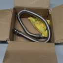 Stanbroil One Stop Gas Appliance Hook Up Kit - Brass Gas Ball Valve and Flexible Gas Connector with Fittings for Garage Heaters, Gas Stoves, Wall Mounted Heaters, Gas Fireplace and Gas Dryer