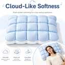 Puff Cloud Pillow, Cooling Pillow for Back & Stomach Sleeping, King