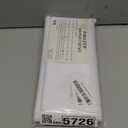 Amazer White Shower Curtain Liner 72x74 Inches, Fabric Shower Liner Cloth with Weighted Stones, Washable Shower Curtain and Liner 2-in-1, 120G Heavy Duty, 12 Grommet Holes