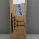 4 Panel Room Divider 6.8FT Steel Frame Screen Folding Privacy Divider Freestanding Partition for Home Office Bedroom, Black