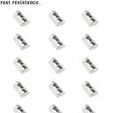 4040 Series M6 T Slot Nuts Roll-in Spring Ball Loaded Elastic Nuts 15 Pack Carbon Steel for 4040 Series Aluminum Extrusion Profile Rail with 8mm Slot for 3D Printer