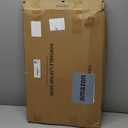 Foldable Laptop Table, Portable Lap Desk Bed Table Tray, Laptop Stand with Cup Holder & Tablet Slot & Lifting Handle for Working Writing Drawing & Eating (Pink)