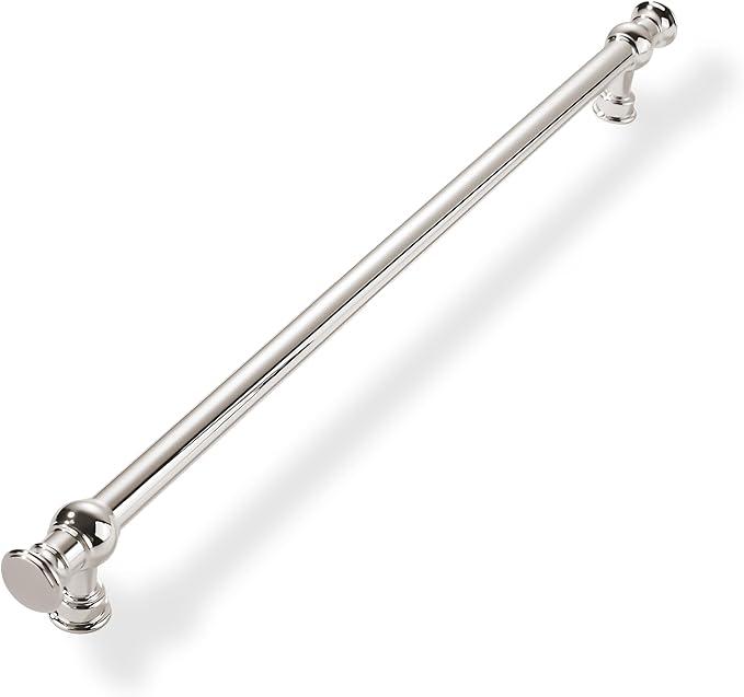 1 Pack 28*48inch Hole Center Appliance Pulls Polished Nickel Cabinet Pulls Solid Heavy Duty Pull Cabinet Hardware Handle for Kitchens cabinets Dressers Pull for Bathroom