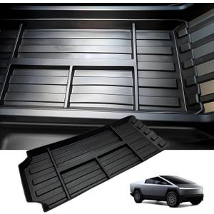 mucar Floor Center Console Organizer for Tesla Cybertruck,Compatible with Cybertruck Accessories,Floor Console Storage Tray Box ABS Material with Cybertruck Interior Accessories