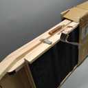 Dog Ramp for Bed, 64" Long Foldable Pet Ramp for Small Large Dogs, Dog Ramps for High Beds Car, High Traction with Platform 6 Adjustable Heights 24" to 30" Up to 220LBS, Wood