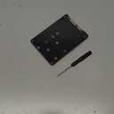 ELUTENG M.2 to SATA Adapter - 2 in 1 Converter for MSATA/M.2 NGFF SSD to 2.5" SATA III, Supports B&M Key, Not for M Key