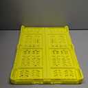 Nightstand Bedside with Storage Space, Multifunctional Colorful Plastic End Table Small Side Table for Bedroom, Dorm and Small Spaces, Easy Assembly(14.7" D x 11.8" W x 15.8" H, Yellow)