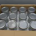 VERONES Wide Mouth Mason Jars 22oz, 12 Pack 22 oz Wide Mouth Mason Jars with Lids and Bands, Ideal for Jam, Honey, Wedding Favors, Shower Favors