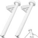 Boat Fender Rod Holder, Boat Bumper Holder, Pole Holder for Boat Fenders, Boats Fender Rope Adjuster, Doubles as Boarding Handle, Hanger and Multi-Function Docking Tool, Diameter of 1.4'' (2 Pack)
