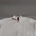 QOSOQ Men's Casual Sweatshirt Pullover Sweater Casual Long Sleeve Stand Collar Quarter Button Sweaters Medium