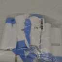 5 Gallon Trash Bags Drawstring 1.1 Mil - 120 Count 18 Liter Small Garbage Bags for Bathroom, Strong Unscented White Plastic Wastebasket Bin Liners for Kitchen Office Toilet and Bedroom