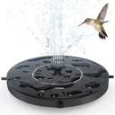 Solar Fountain Water Pump for Bird Bath, Floating Solar Powered Water Fountain Pump for Bird Bath, Garden, Pond, Pool, Outdoor (1.4W)