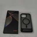 TORRAS for iPhone 14 Pro Max Case Translucent Black | Strong Magnetic & Seamless Stand, Fit for MagSafe, Military-Grade Drop Protection, Sturdy Adjustable Built-in Kickstand, Slim Matte Finish