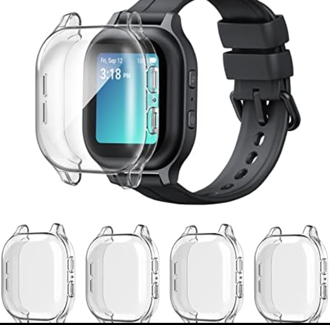 Valband Packs Screen Protector Compatible with Gabb Watch 2/1 Ultra Slim Soft Full Cover Case for Gabb Kids Watch,(NOT Compatible with Gabb Watch 3e/3), Set of 3