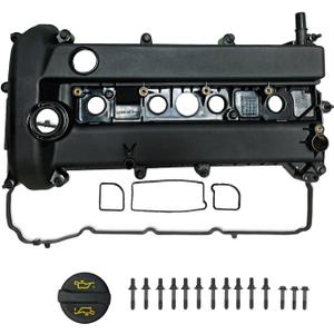 Engine Valve Cover Kit Compatible with 2010-2013 Mazda 3, 2009-2015 Mazda 5, Mazda 6 & CX-7 | Direct Fit for 2.0L, 2.3L, 2.5L Engines, Replace Part # L502-10-210E / L50210210E