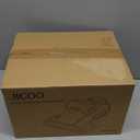 JIGOO T600 Mattress Vacuum Cleaner with UV-C Light, 15Kpa Suction 700W Powerful Double-Cup Handheld Vacuums, Bed Cleaner with Smart Dust Sensor, Ultrasonic, Heating Tech, MIF Filter (Pearl White)