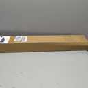 LazBlinds No Drill Cordless Bamboo Roman Shades, 33" W × 48" H, Whitewash T