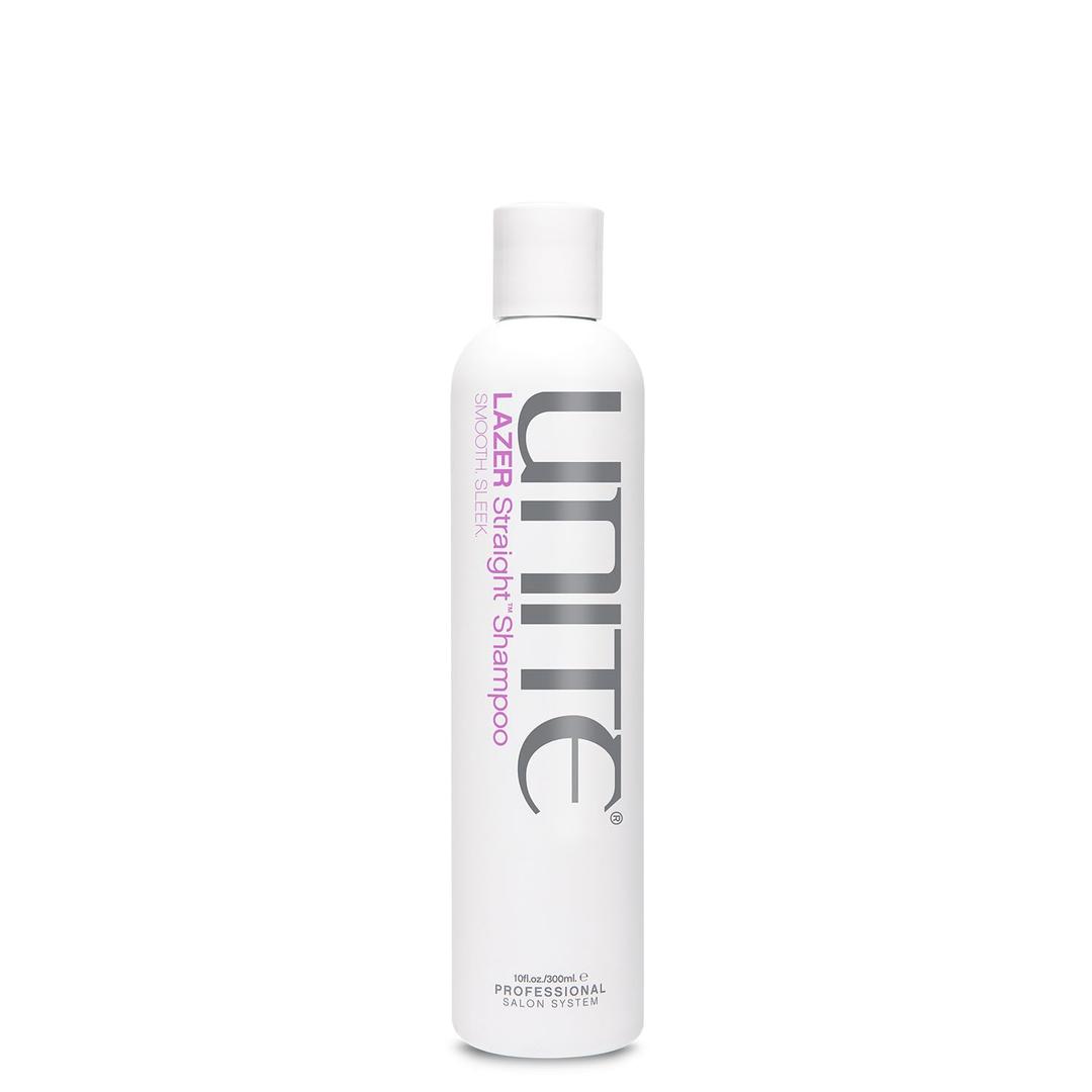 UNITE Hair  LAZER Straight Shampoo  Smoothing  Cleanses, Softens, Shine, Tames Frizz/Curls, 10oz