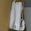 OUSHENG LED Outdoor Christmas Tree Light Show Decorations, Outside Lighted Cone Xmas Decor with Star Toppers for Yard Porch Backyard Patio, 4 Colors, 3ft 4ft 5ft