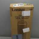 Lasko 1500W Ceramic Tower Space Heater with Remote, Thermostat, Timer & Widespread Oscillation, Portable Electric Heater for Indoor Use, Bedroom & Living Room, 751320 (Grey/Black)