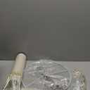 Large Brown Lamp Shades Set of 2 Natural Linen Lampshade 15" Top X 15" Bottom X 12" Height, for Home Bedroom Living Decor Table Lamps Floor Lamps Replacement, Easy Assembly Required Spider Fitter