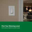 Lutron Diva LED+ Dimmer Light Switch for Dimmable LED, Halogen, and Incandescent Bulbs, 150 Watt, Single-Pole or 3-Way, DVCL-153P-GR, Gray