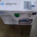 HP Color LaserJet Pro MFP 4301fdn Printer, Print, Scan, Copy, Fax, Fast, Easy setup, Mobile printing, Advanced security, Best-for-small teams. Ethernet & USB only. Not Wireless. 16.6 x 17.1 x 15.1 in.